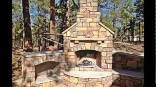 Building an Outdoor Fireplace [upl. by Reave]