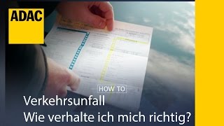 ADAC How To Verhalten nach Unfall  ADAC [upl. by Ragouzis640]