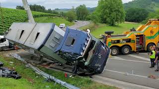 Remorquage camion I Tow Truck I RN 134 Gan 16 juillet 2020 [upl. by Thekla]