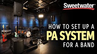 How to Set Up a PA System for a Band [upl. by Lemyt]