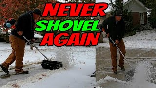 Snow Removal Made Easy I Was SHOCKED [upl. by Aniat244]