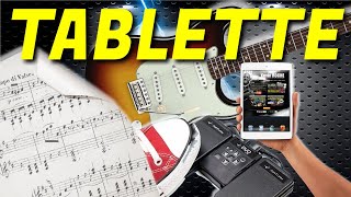 TOUT SAVOIR sur lutilisation dune TABLETTE pour ses PARTITIONS TUTO GUITARE [upl. by Terrene543]