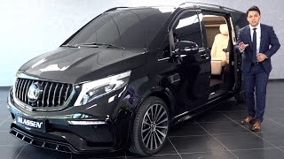 Mercedes V Class Long  VIP Luxury FULL Review V300d Klassen Geneva Edition Interior [upl. by Nama]