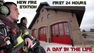 First 24 Hours in a New Fire Station  A Day in the Life [upl. by Herstein]