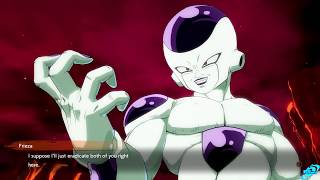 DRAGON BALL FIGHTERZ Frieza Calls Yamcha Handsome [upl. by Llenor]