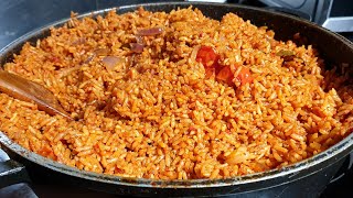 PERFECT NIGERIAN PARTY JOLLOF RICE  SMOKY PARTY JOLLOF  SISI JEMIMAH [upl. by Lolanthe]