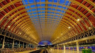 A Walk Around Londons Paddington Railway Station [upl. by Calv]