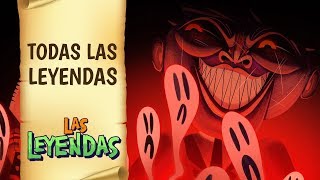 TODAS las leyendas contadas en Las Leyendas Legend Quest  YA EN NETFLIX [upl. by Brigitte]