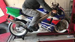 Moto2 Imports NSR250 Dyno 2 [upl. by Barcus144]