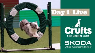 Day 1 LIVE  Crufts 2025 [upl. by Loggins434]