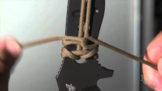 Benchmade 375 Handle Wrap Demo [upl. by Morez70]