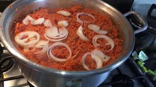 How To Cook Nigerian Jollof Rice [upl. by Frohman]