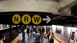 ⁴ᴷ The Busiest NYC Subway Station Times Square–42nd StreetPort Authority Bus Terminal [upl. by Adnuhser]