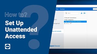 How to Set up Unattended Access [upl. by Nalla222]