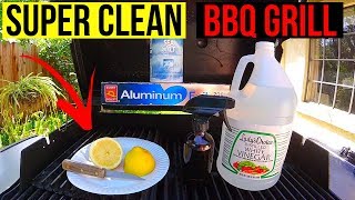 How To Naturally SUPER CLEAN your BBQ Grill Jonny DIY [upl. by Arnelle598]