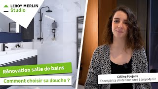 Comment bien choisir sa douche  receveur paroi colonne [upl. by Stent]