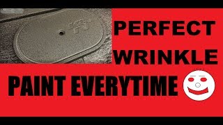 How To Spray Wrinkle Paint PERFECTLY [upl. by Einapets]