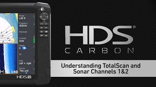 HDS Carbon  Understanding TotalScan and Sonar Channels 1amp2 [upl. by Horn]