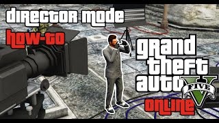 GTA 5 PC  Director Mode Tutorial [upl. by Ayam11]