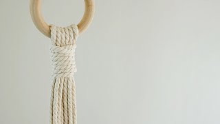 Gathering Knot  Macrame Knots for Beginners [upl. by Anerres985]