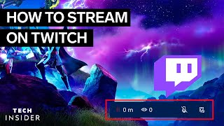 How To Stream On Twitch [upl. by Azrim]