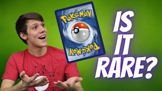 How to Tell the Rarity of a Pokémon Card  Fastest Method [upl. by Ballard]