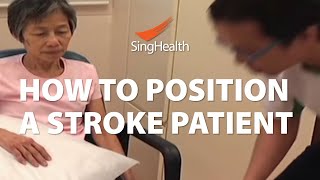 How To Position A Stroke Patient [upl. by Uttica]