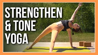 30 min Intermediate Vinyasa Yoga  Full Body Toning [upl. by Purcell]