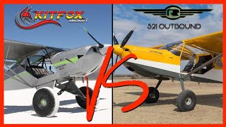 Kitfox vs RANS S21 Outbound [upl. by Akemehc]