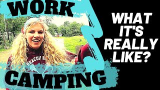 RV Work Camping Jobs  A Day in the RV Life  Full Time RV Living Jobs  Twin Mountain New Hampshire [upl. by Nnaik573]