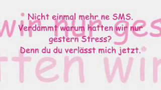 Sha  verdammt ich lieb dich  lyrics [upl. by Chafee]