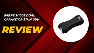 Sabre S1005 Dual Capacitor Stun Gun Review [upl. by Bandur]