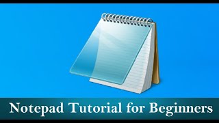 NOTEPAD TUTORIAL FOR BEGINNERS [upl. by Anicart]