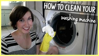 HOW TO CLEAN A FRONT LOADING WASHING MACHINE [upl. by Nance99]