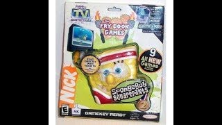 Plug n Play Games Spongebob Squarepants The Fry Cook Games [upl. by Ahsenit]