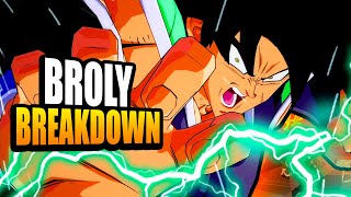 Broly DBS Breakdown Dragon Ball FighterZ Tips amp Tricks [upl. by Piderit]