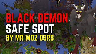 How To Safe Spot BLACK DEMONS In The Catacombs Of Kourend︱Old School Runescape [upl. by Beka]