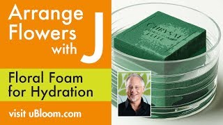 How to use Flower Foam for creating Flower Arrangements [upl. by Marsha]