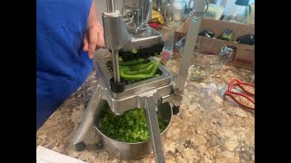 Happybuy Commercial Vegetable Fruit Dicer [upl. by Goober]