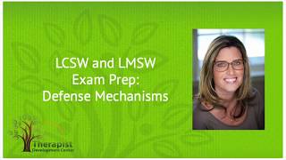 Defense Mechanisms  LCSW and LMSW Exam Prep [upl. by Charmion296]