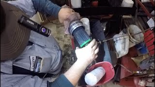 John Deere 6R Hydraulic and Transmission Filter Change [upl. by Aisyat838]