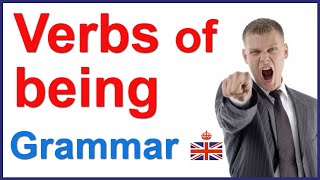 Verbs of Being examples and definition  English grammar lesson [upl. by Hakym138]