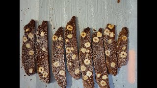 Chocolate Hazelnut Biscotti  HandMade  Christine Cushing [upl. by Boote994]