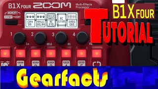 Zoom B1xFOUR Tutorial and Software link up [upl. by Dressler798]