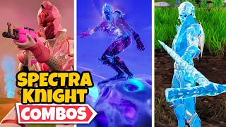 BEST SPECTRA KNIGHT COMBOS AND DESIGNS PART 1  Fortnite [upl. by Notsa]