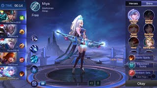 Learn To Play With Skill Hero Miya  Mobile Legends [upl. by Doe]