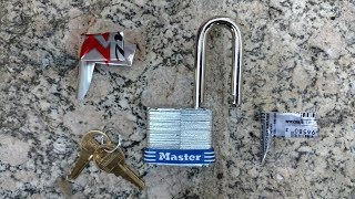 How To Open A Padlock Without A Key [upl. by Dnalyram]