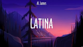 LATINA  Al James Lyrics  Pahinga [upl. by Yokum]