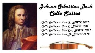 Johann Sebastian Bach  Cello suites in 432 Hz great for reading or studying [upl. by Loftus]