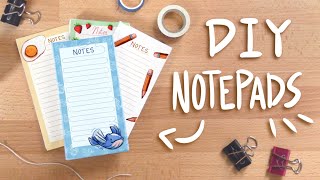 DIY Notepads  Very easy  Printable Patterns [upl. by Fraya]